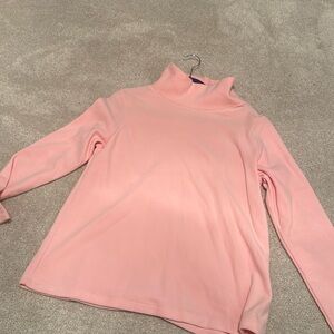 Dudley Stephens Pink Turtleneck Sweater